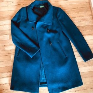 Benetton Women’s Wool Coat US6